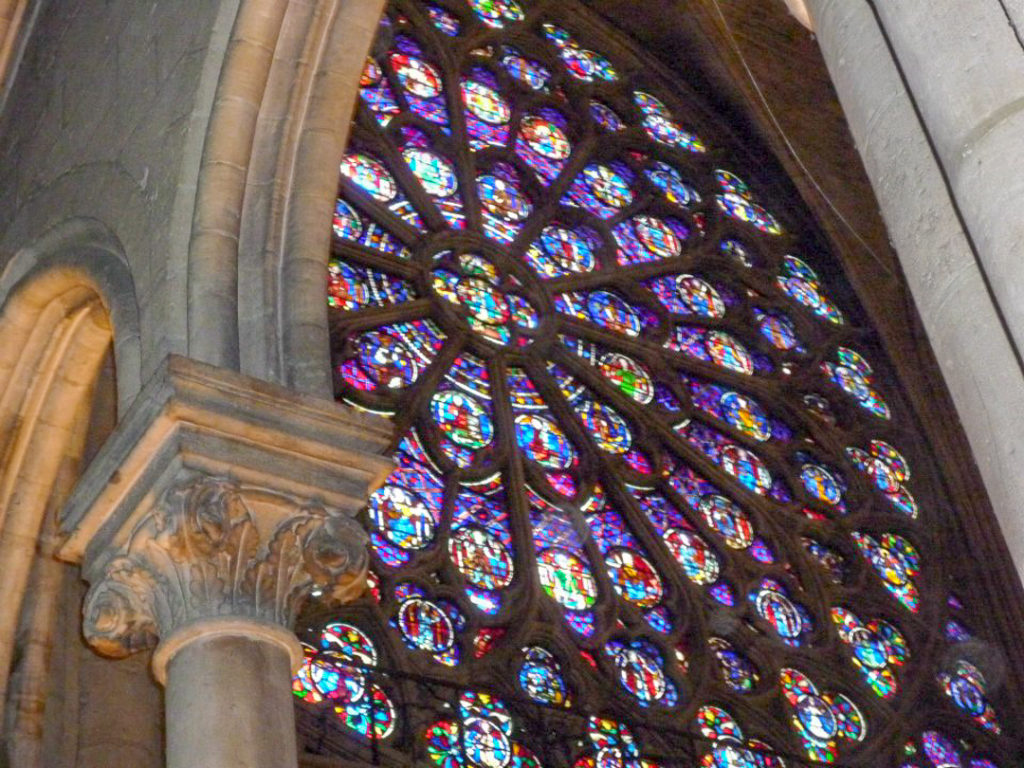 Notre Dame stained glass