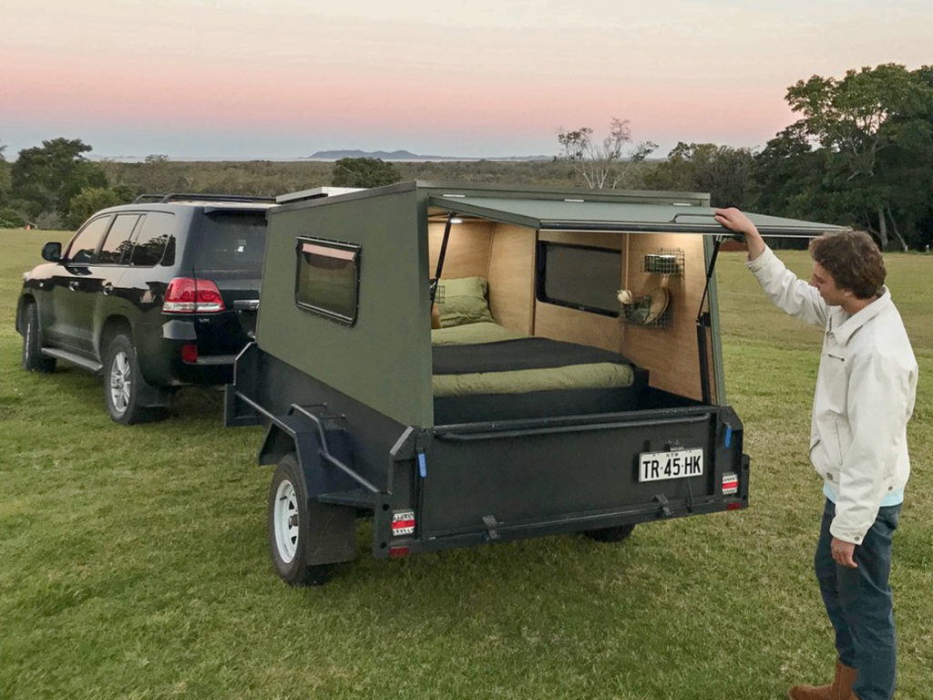 custom camper trailer project
