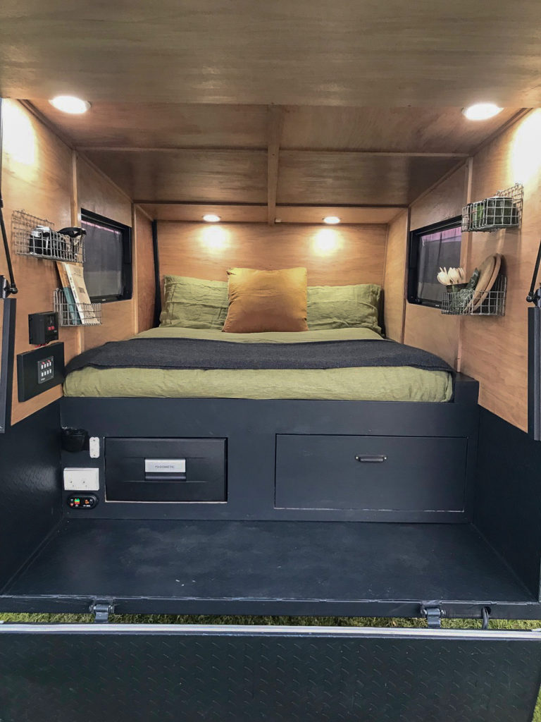 custom camper trailer project for HSC